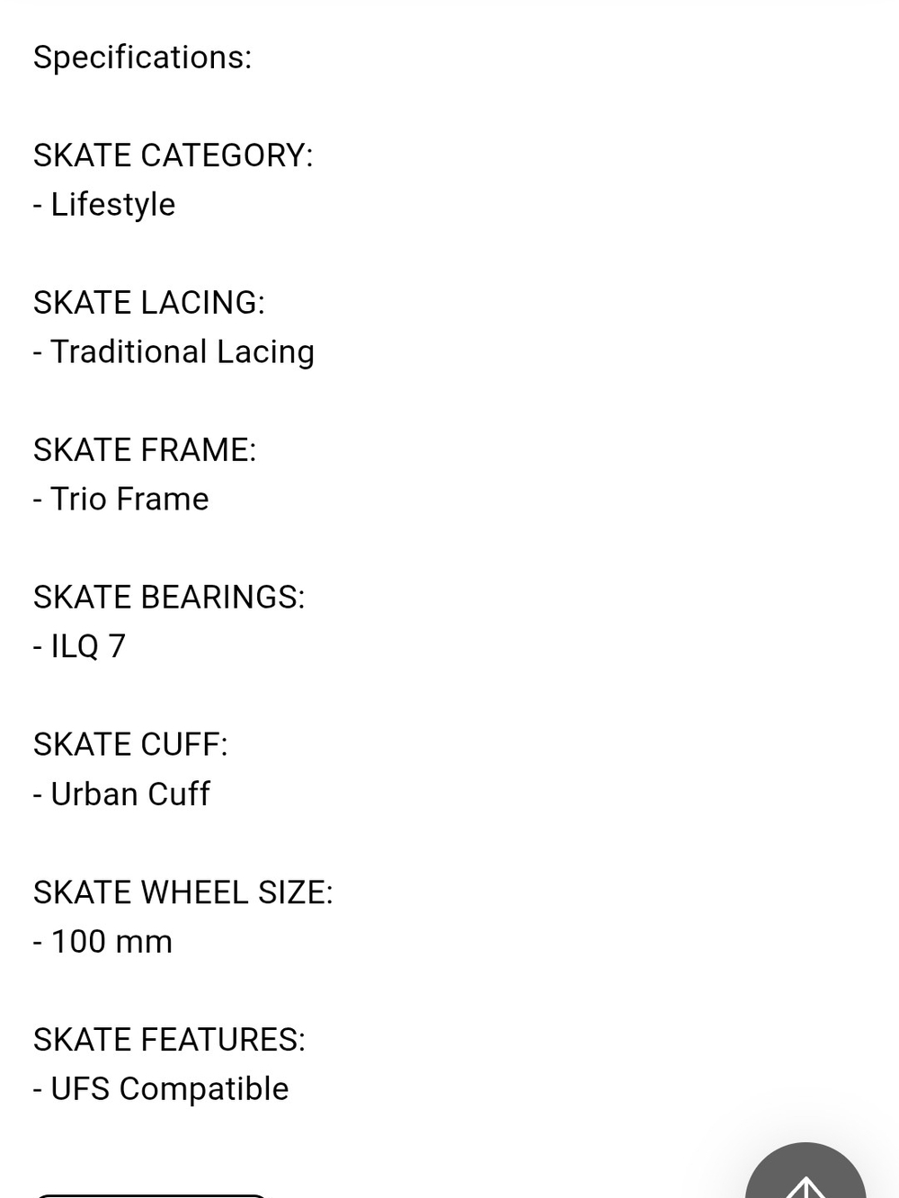 3 Wheel Inline Skates - Picture 2 of 4